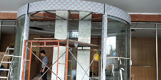 the last revolving door installed before the lunar year